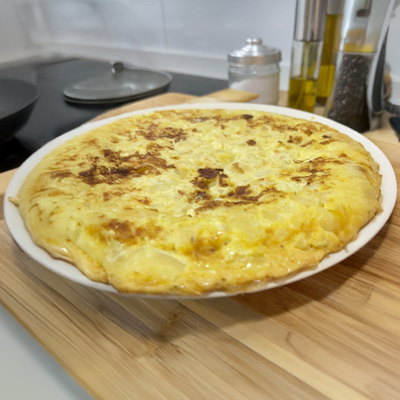 Tortilla de patatas fitness