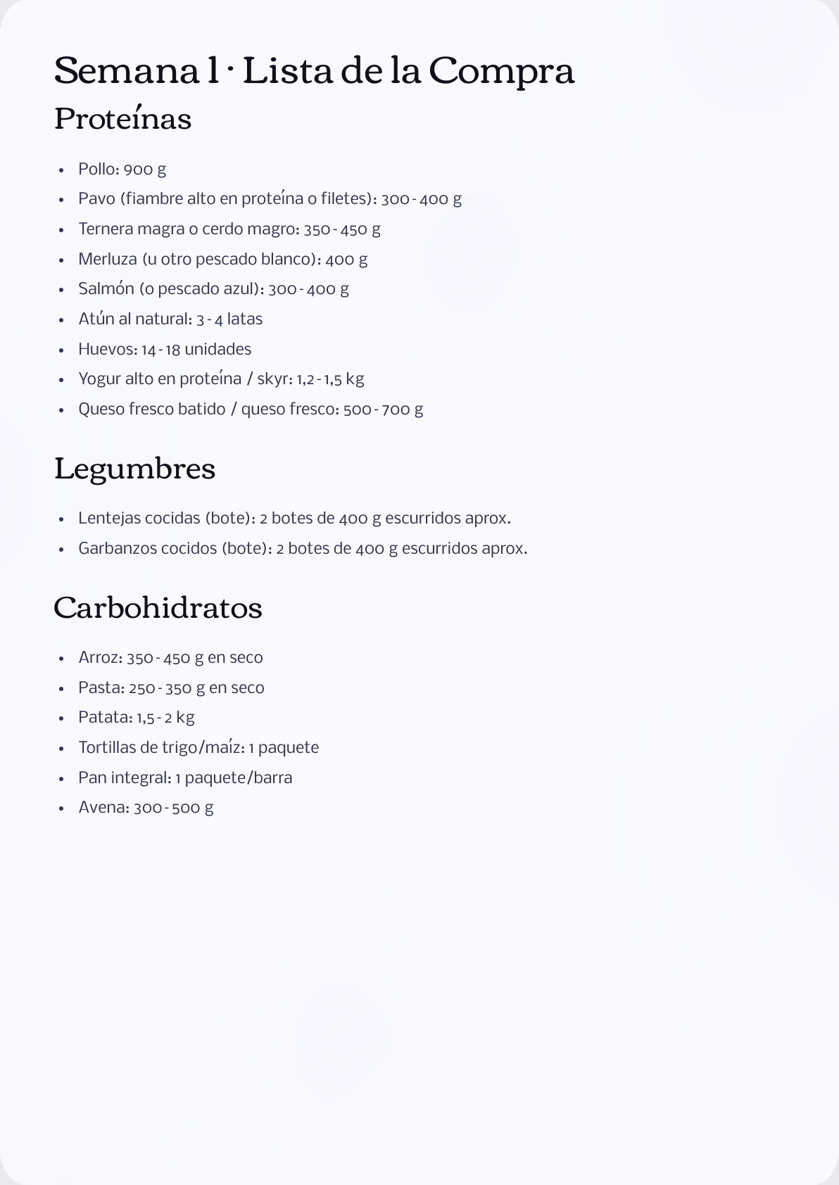 Reto 8 Semanas · Pérdida de Grasa (Mujer · Gimnasio) - Imagen 10